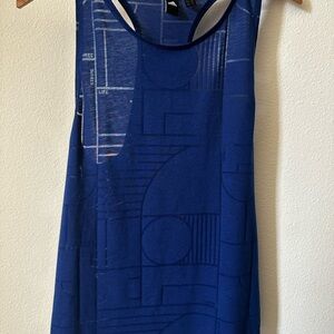 Adidas Blue Athletic Tank Top